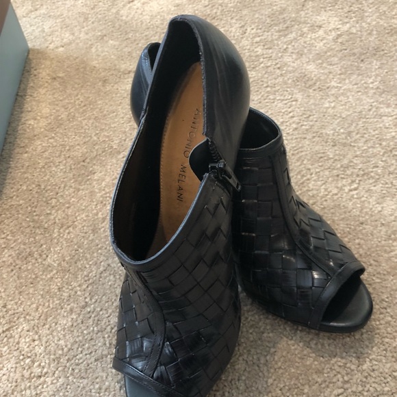 Antonio Melani Peep-toe Booties - Picture 4 of 6